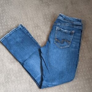 Silver Women's Blue Jeans